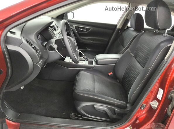 1N4AL3AP0JC476148 2018 NISSAN ALTIMA Burgundy Вид салону спереду