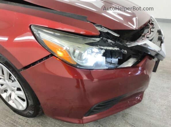 1N4AL3AP0JC476148 2018 NISSAN ALTIMA Burgundy Панорамний вид салону 360°