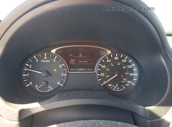 1N4AL3AP1GC135673 2016 NISSAN ALTIMA Серый Вид щитка приборов