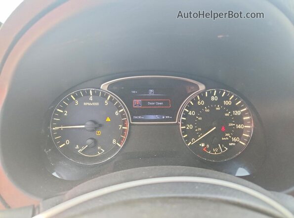 1N4AL3AP1GC167846 2016 NISSAN ALTIMA Серебряный Вид щитка приборов