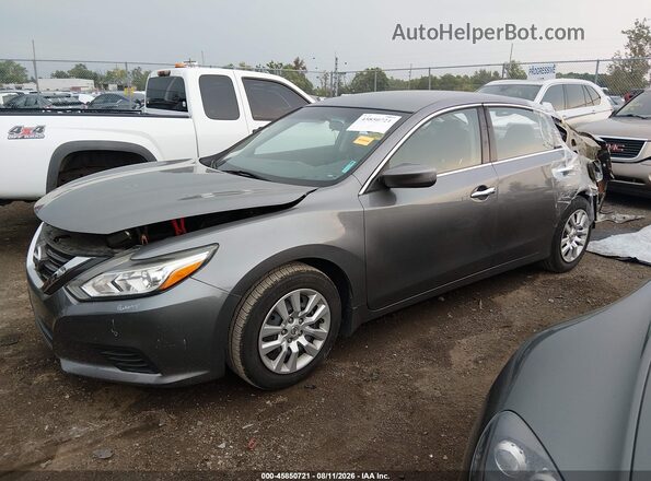 1N4AL3AP1GC182850 2016 NISSAN ALTIMA Серебряный Передняя левая четверть