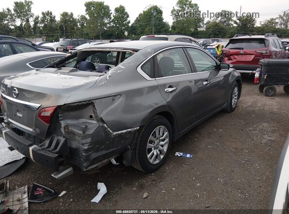1N4AL3AP1GC182850 2016 NISSAN ALTIMA Серебряный Задняя правая четверть