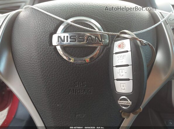 1N4AL3AP1GC201896 2016 NISSAN ALTIMA Red Вид панелі приладів