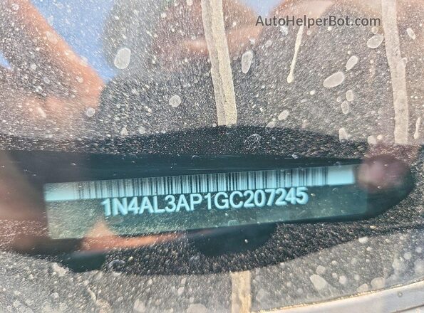 1N4AL3AP1GC207245 2016 NISSAN ALTIMA Silver Вид підкапотного простору