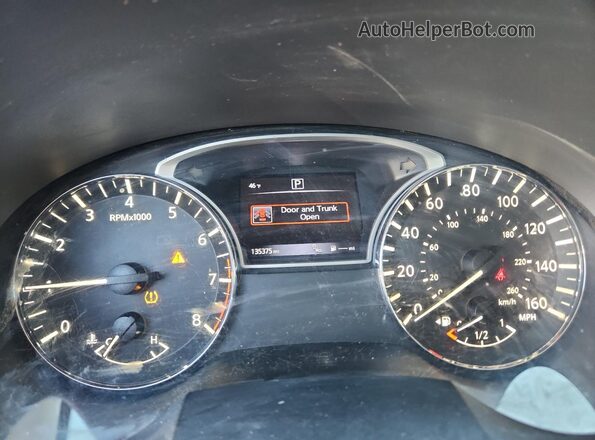 1N4AL3AP1GC243906 2016 NISSAN ALTIMA Brown Вид щитка приладів