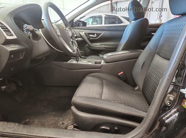 1N4AL3AP1GC267509 2016 NISSAN ALTIMA Black Widok wnętrza z przodu