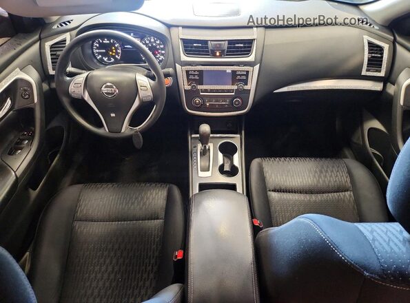 1N4AL3AP1GC267509 2016 NISSAN ALTIMA Black Widok deski rozdzielczej