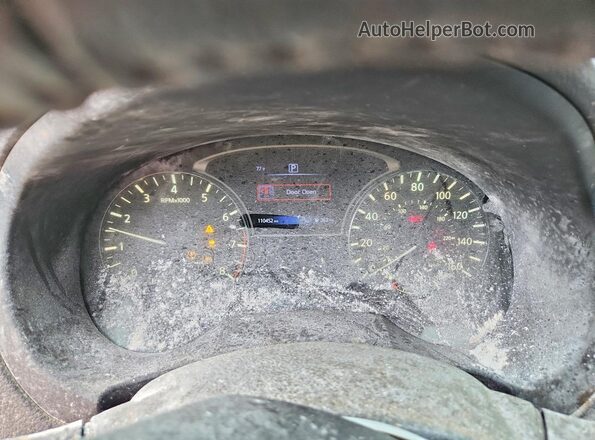 1N4AL3AP1GC274105 2016 NISSAN ALTIMA Красный Вид щитка приборов