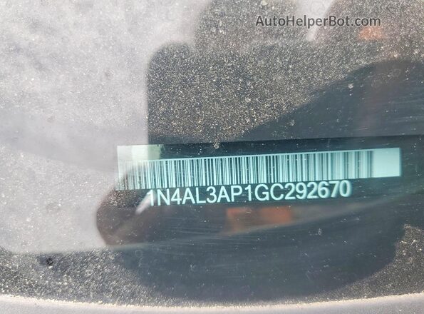 1N4AL3AP1GC292670 2016 NISSAN ALTIMA White Widok komory silnika