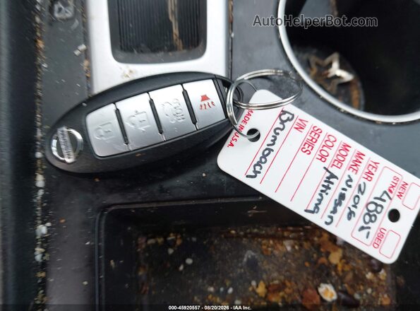 1N4AL3AP1GC293320 2016 NISSAN ALTIMA Silver Widok deski rozdzielczej