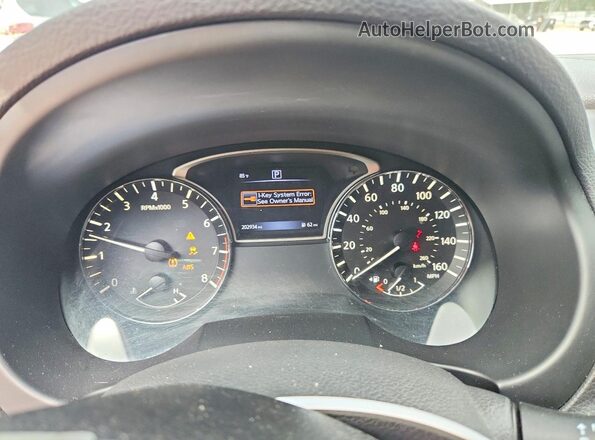1N4AL3AP1GN306880 2016 NISSAN ALTIMA White Вид щитка приладів