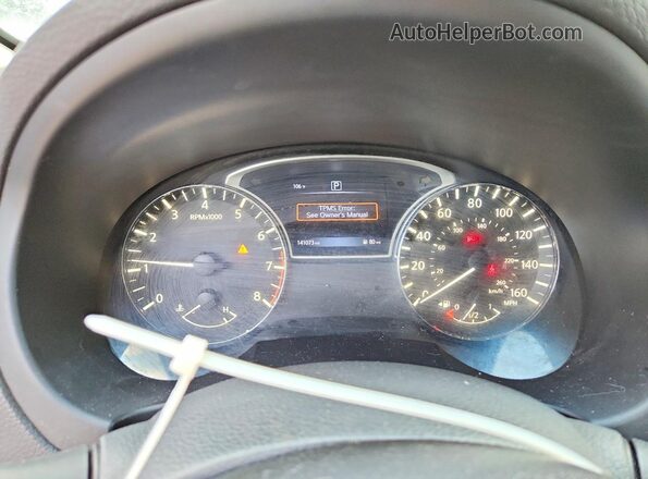 1N4AL3AP1GN330399 2016 NISSAN ALTIMA White Instrument cluster view