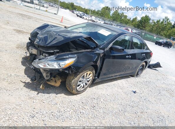1N4AL3AP1GN355335 2016 NISSAN ALTIMA Черный Передняя левая четверть