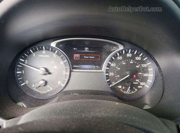 1N4AL3AP1HC113982 2017 NISSAN ALTIMA Gray ხელსაწყოთა პანელის ხედი