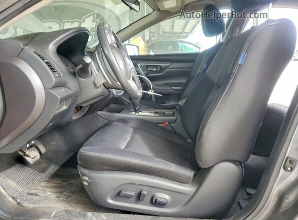 1N4AL3AP1HC113982 2017 NISSAN ALTIMA Gray წინა სალონის ხედი
