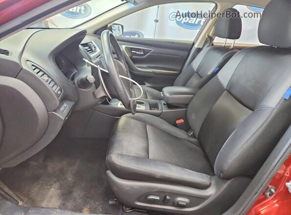 1N4AL3AP1HC154452 2017 NISSAN ALTIMA Burgundy წინა სალონის ხედი