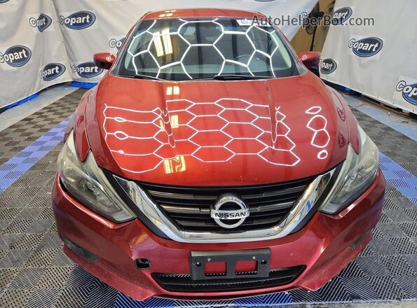 1N4AL3AP1HC154452 2017 NISSAN ALTIMA Burgundy წინა ხედი