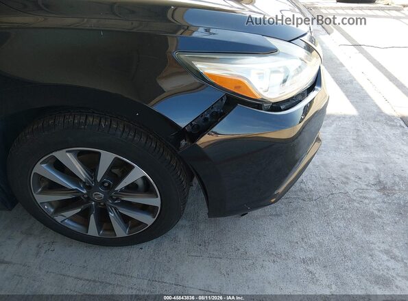 1N4AL3AP1HC217016 2017 NISSAN ALTIMA Black Widok z przodu