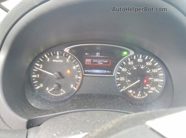 1N4AL3AP1HC250002 2017 NISSAN ALTIMA White Vista del cuadro de instrumentos