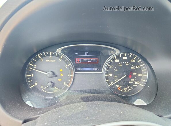 1N4AL3AP1HC265874 2017 NISSAN ALTIMA Черный Вид щитка приборов