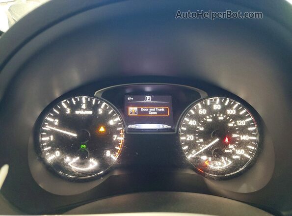1N4AL3AP1HC292718 2017 NISSAN ALTIMA Серый Вид щитка приборов