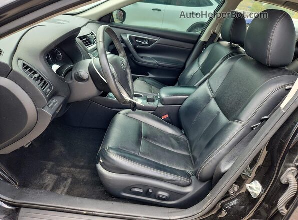1N4AL3AP1HC295859 2017 NISSAN ALTIMA Black წინა სალონის ხედი