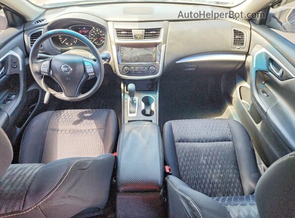 1N4AL3AP1HC495690 2017 NISSAN ALTIMA Black წინა პანელის ხედი