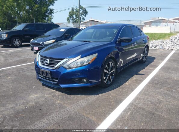 1N4AL3AP1HN312891 2017 NISSAN ALTIMA Синий Передняя левая четверть