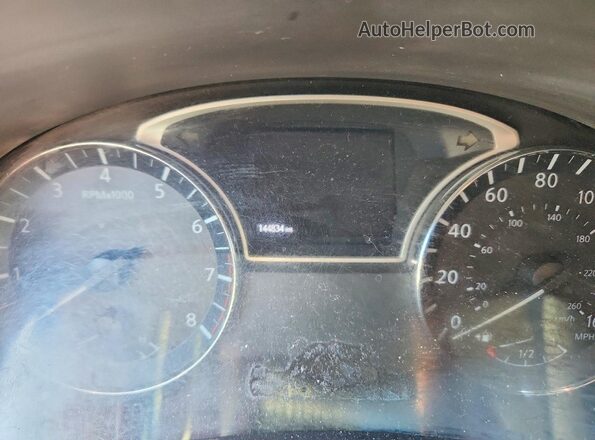 1N4AL3AP1HN323874 2017 NISSAN ALTIMA Charcoal Instrument cluster view