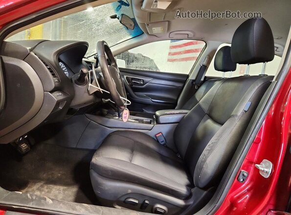1N4AL3AP1HN330422 2017 NISSAN ALTIMA Burgundy Front interior view
