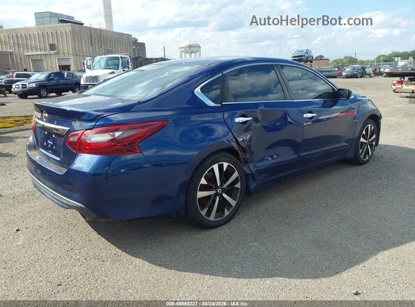 1N4AL3AP1JC103992 2018 NISSAN ALTIMA Синий Задняя правая четверть