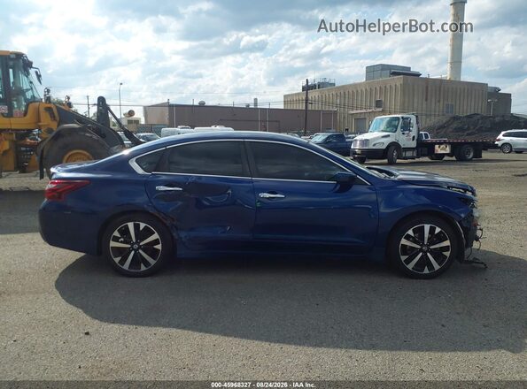 1N4AL3AP1JC103992 2018 NISSAN ALTIMA Синий Вид задней части салона