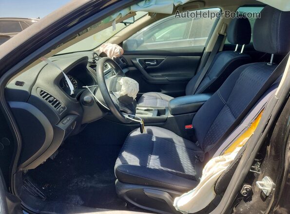 1N4AL3AP1JC127595 2018 NISSAN ALTIMA Black Widok wnętrza z przodu
