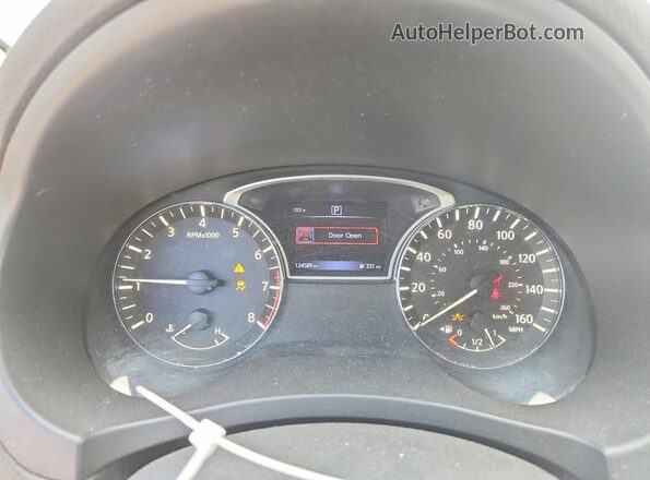 1N4AL3AP1JC127595 2018 NISSAN ALTIMA Black Widok zestawu wskaźników