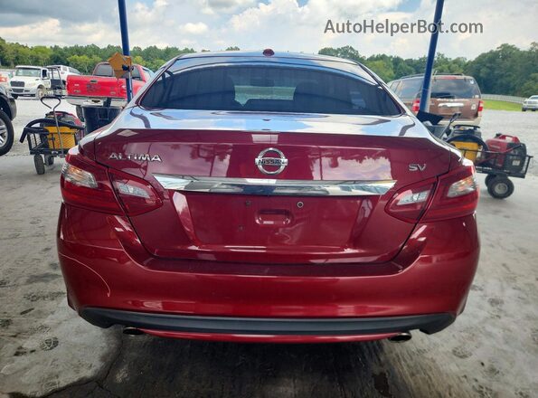 1N4AL3AP1JC223257 2018 NISSAN ALTIMA Red Rear view