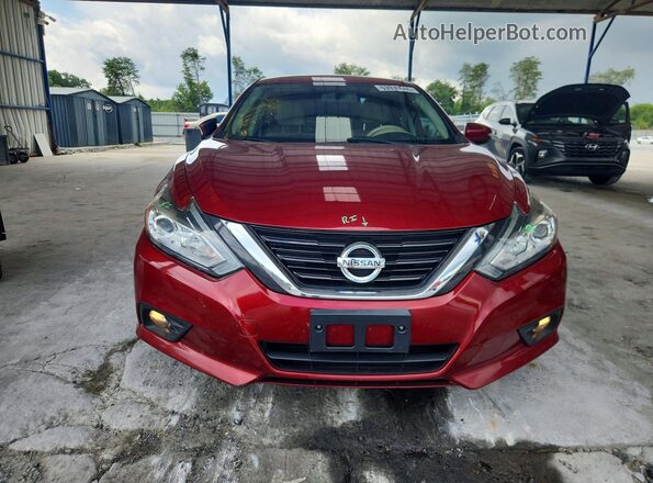 1N4AL3AP1JC223257 2018 NISSAN ALTIMA Red Front view