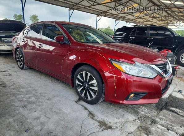1N4AL3AP1JC223257 2018 NISSAN ALTIMA Red Front right