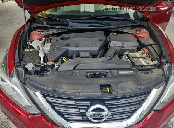 1N4AL3AP1JC223257 2018 NISSAN ALTIMA Red Rear interior view