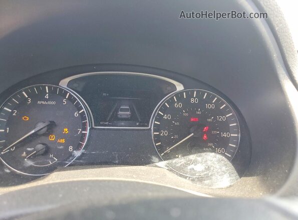 1N4AL3AP1JC238759 2018 NISSAN ALTIMA Black Vista del cuadro de instrumentos