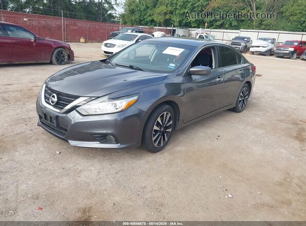 1N4AL3AP1JC245839 2018 NISSAN ALTIMA Gray Передня ліва чверть