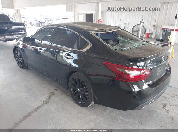 1N4AL3AP1JC295849 2018 NISSAN ALTIMA Черный Задняя левая четверть