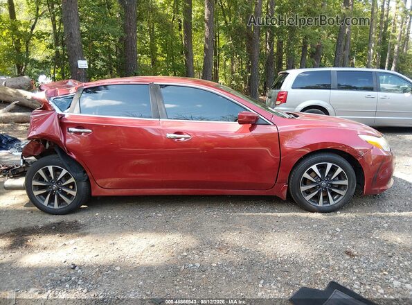1N4AL3AP2GC122138 2016 NISSAN ALTIMA Red უკანა სალონის ხედი
