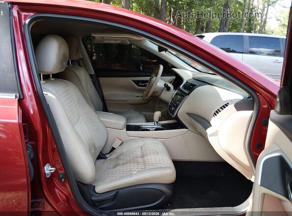 1N4AL3AP2GC122138 2016 NISSAN ALTIMA Red წინა სალონის ხედი