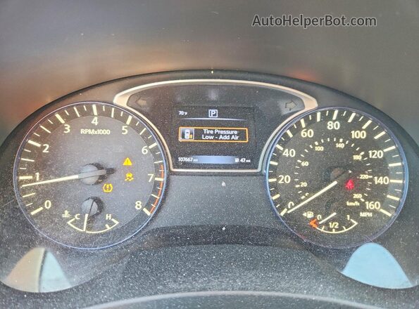 1N4AL3AP2GC143863 2016 NISSAN ALTIMA Blue Widok zestawu wskaźników
