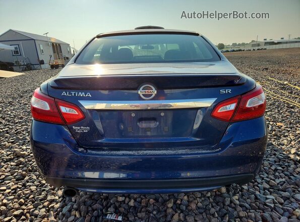1N4AL3AP2GC143863 2016 NISSAN ALTIMA Blue Widok z tyłu
