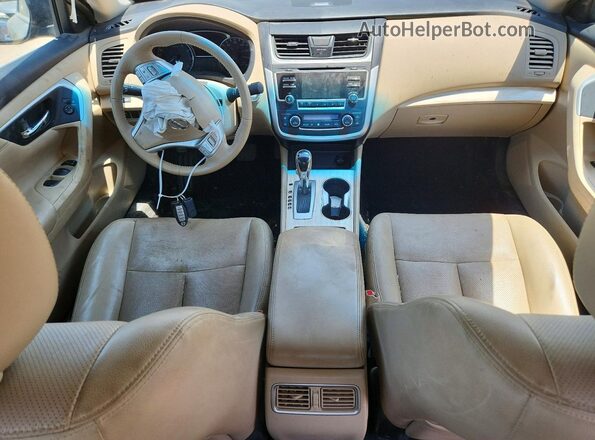 1N4AL3AP2GC151803 2016 NISSAN ALTIMA Black Widok deski rozdzielczej