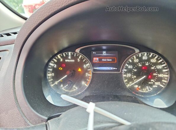 1N4AL3AP2GC166804 2016 NISSAN ALTIMA Gray Widok zestawu wskaźników