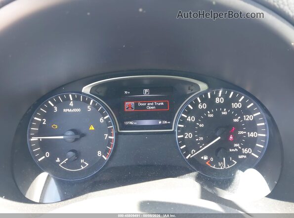 1N4AL3AP2GC184686 2016 NISSAN ALTIMA Red Widok tylnych siedzeń