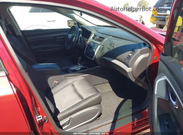 1N4AL3AP2GC184686 2016 NISSAN ALTIMA Red Widok wnętrza z przodu