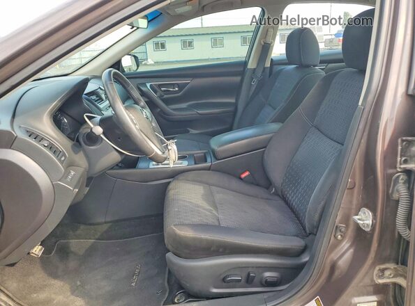 1N4AL3AP2GC186468 2016 NISSAN ALTIMA Серый Вид салона спереди